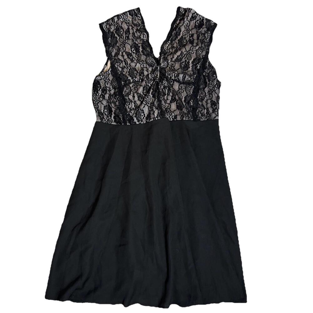 Whimsy Goth‎ Dress Sleeveless Skater Midi Soft Grunge Romantic Sz Juniors 3X